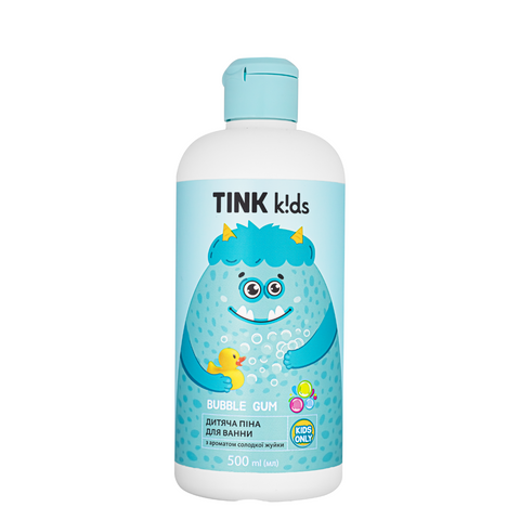 Піна для ванни дитяча від 3 років Tink Kids Bubble Gum 500 мл Tink 10958 фото