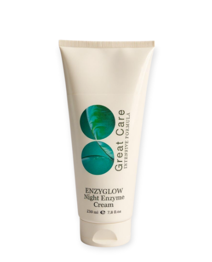 Нічний крем для обличчя ензимний Great Care Enzyglow Night Enzyme Cream 230 мл  542662195 фото