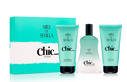 Подарунковий парфумований набір жіночий Instituto Espa&ntilde;ol "AIRE DE SEVILLA CHIC" 8411047136423 фото